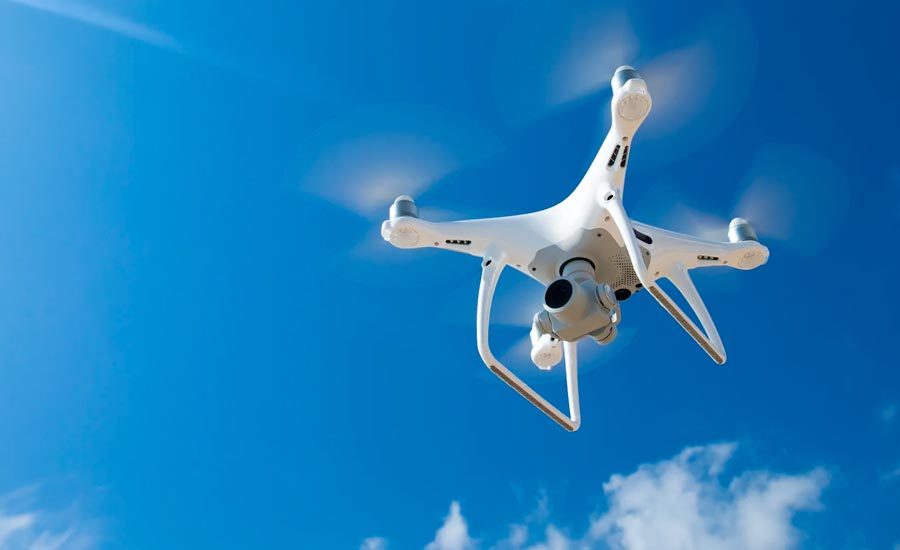Drone avec camera, vehicules-garages