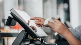 small business cashier