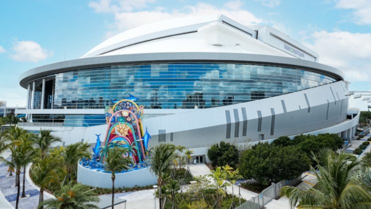 Construction Site Visit - New Marlins Stadium, Miami - Construction