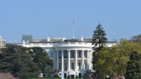 white house and clear sky