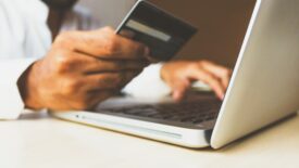 using credit card to pay online