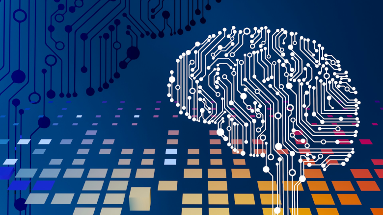 Circuit board designed like a brain