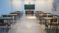 Empty classroom