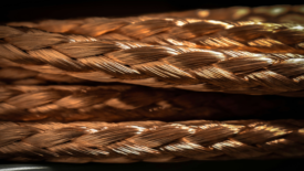 Braided copper wire