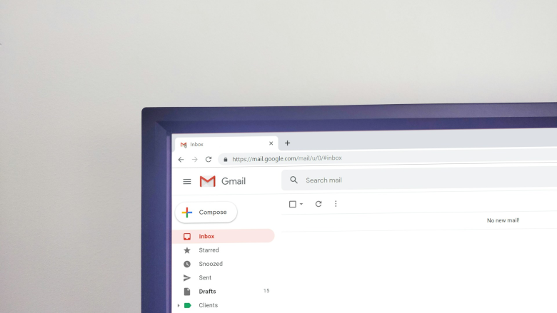 Gmail on computer