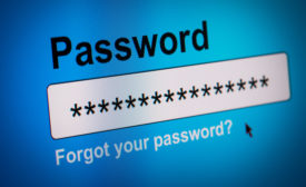 Cybersecurity passwords