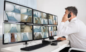 Surveillance, video wall