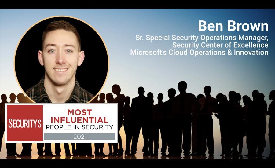 Ben Brown – Most Influential People in Security 2021