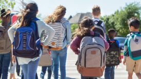 School children