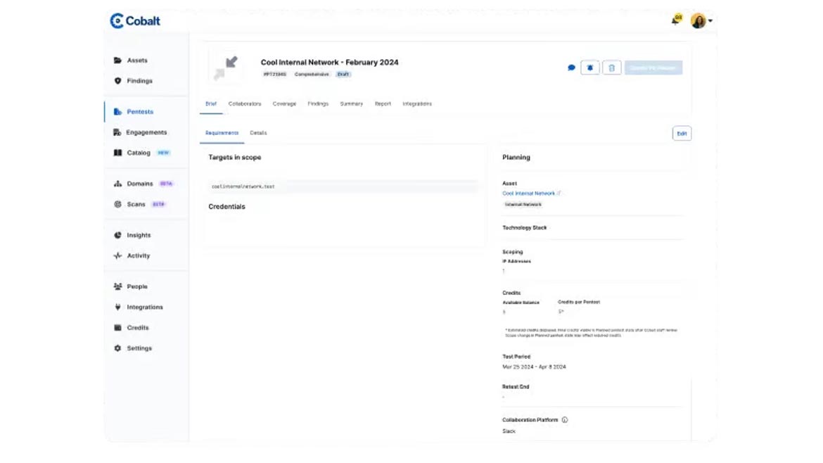 Cobalt’s Pentest as a Service (PtaaS) model