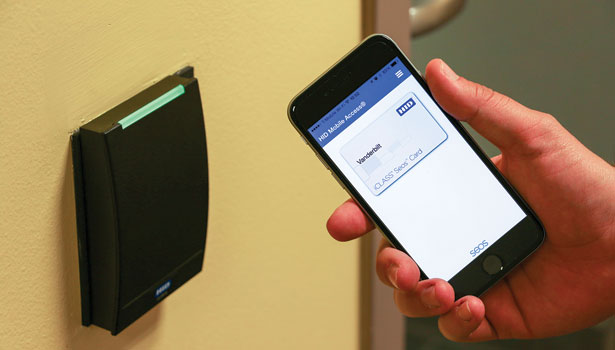 Vanderbilt University gives security access control to students' smartphones