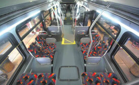 Cameras on buses and light rail deter crime and lessen liability. Photo courtesy Denver RTD