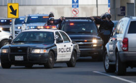 The Los Angeles Airport police have a full-time emergency services unit armed with rifles and a tactical team that provides protection in those areas along with patrol officers