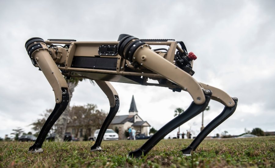 U.S. Air Force implements dog-like robots into patrolling regiment to enhance security and safety